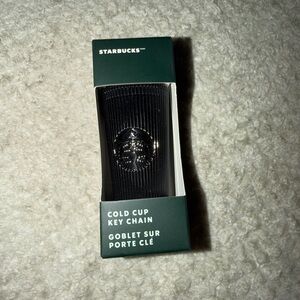 Starbucks Black Cold Cup Keychain/Ornament